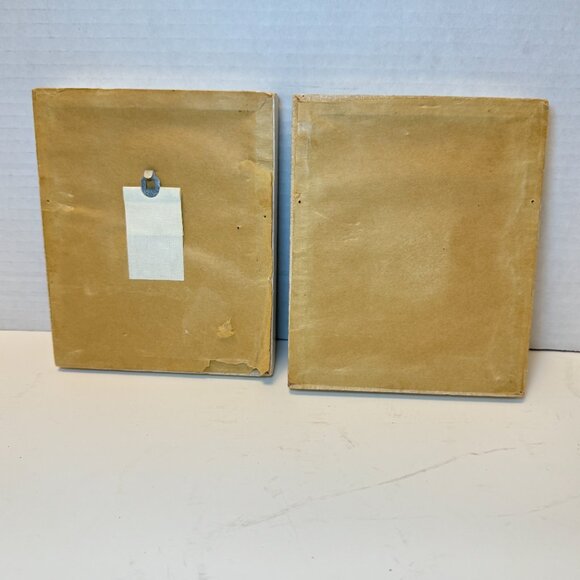 2 Vintage Embossed Copper Art Bambi and Donkey Wooden Frames Wall Hanging - Picture 4 of 4
